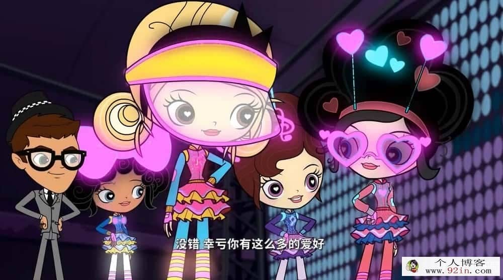 酷酷少女团 Kuu Kuu Harajuku 中文版第1/2季全104集国语中字高清1080P视频MP4下载