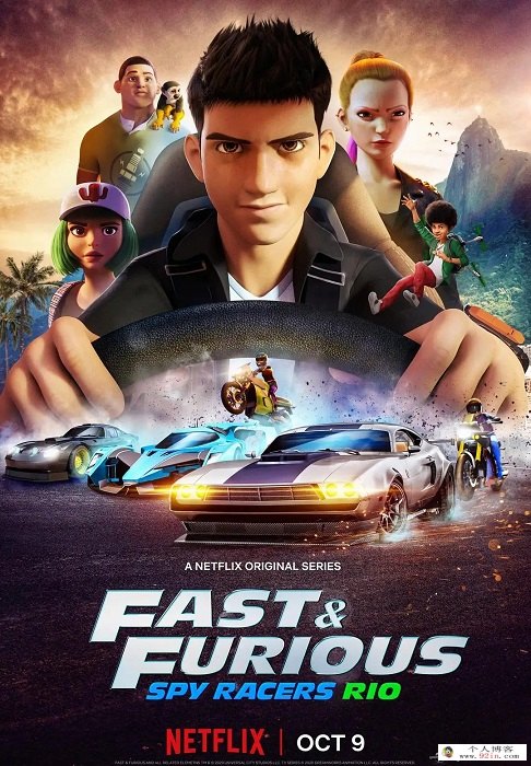 Netflix热血动画剧集《速度与激q:特工飞车手》英文第一季全8集下载 1080p百度云网盘